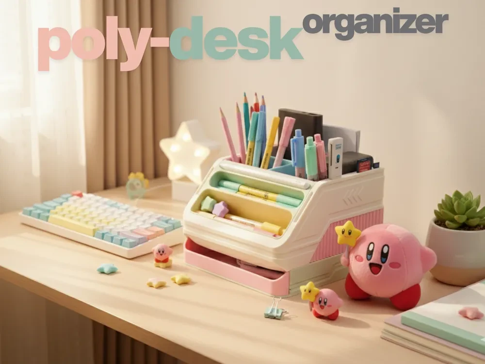 Organizador de escritorio Poly-Desk